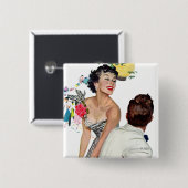 『ア・ウェント・ア・マン』 缶バッジ (正面&裏面)