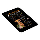 ア・ダッシュント・ハウス・ルールズ マグネット (右側)