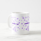 ア・パープル・ユー コーヒーマグカップ (正面左)