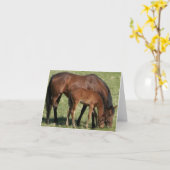 『ア・マザーズ・ラブ』 カード (黄色い花)