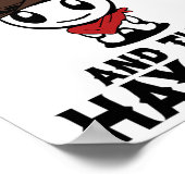 イおもしろいー・ハイ得ティズムとヘイDの自閉症のシャツ ポスター (角)