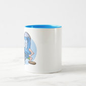 イアイン簡単ビーフイージーマグ ツートーンマグカップ (中央)