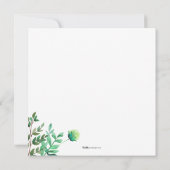 イアニスクエアバプテスマ招待状 招待状 (裏面)