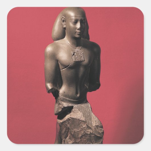 イアメス・サンイス像 スクエアシール (正面)