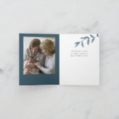 イアヤギリシャの祖母の写真カード カード (内部)