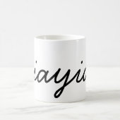 イアヤコーヒーマグ コーヒーマグカップ (中央)