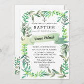 イアンニバプテスマ招待状。 招待状 (正面/裏面)