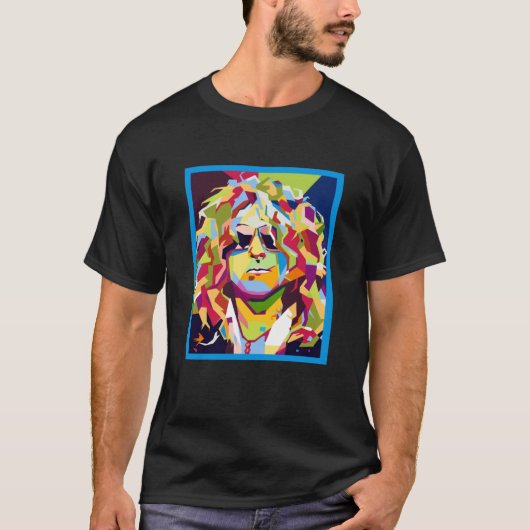 イアンハンターミュージシャンWPAP Tシャツ (正面)