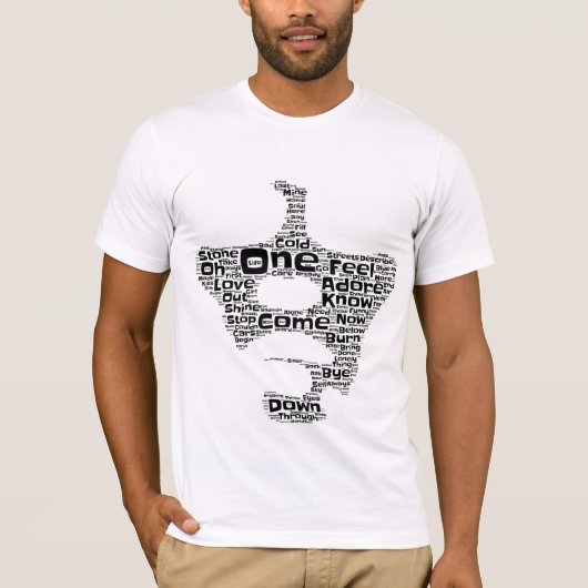 イアン・ブラウンの雲 Tシャツ (正面)