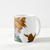 イアンMcFoxx | Shaka Brahのマグ コーヒーマグカップ (正面右)