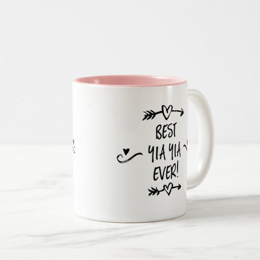 イア最高のイアエバー ツートーンマグカップ (正面右)