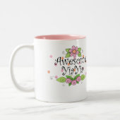 イア素晴らしイアTシャツ ツートーンマグカップ (左)