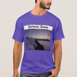 イア・サントリーニ日の出のお土産 Tシャツ