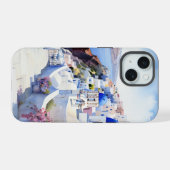 イア・サントリーニ iPhone 15ケース (裏面横)