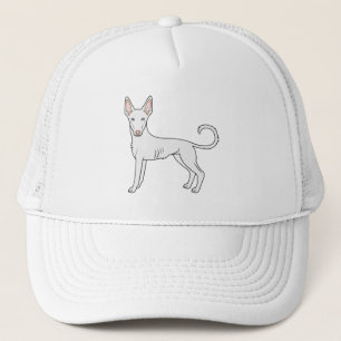 イイビザン・ハウンド スムースコート かわいい カートゥーン 犬 キャップ