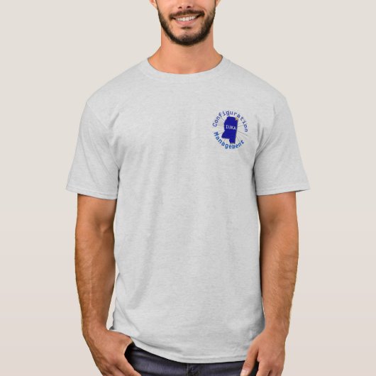 イウカCMデザイン Tシャツ (正面)