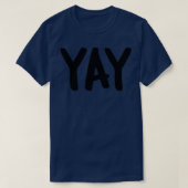 イェイ Tシャツ (デザイン正面)