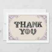 イェオールドフォント サンキューカード (正面)