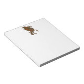 イェオールド中世ドラゴンデザイン ノートパッド (アングル)