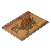 イェオールド中世ドラゴンデザイン ノートブック (左側)