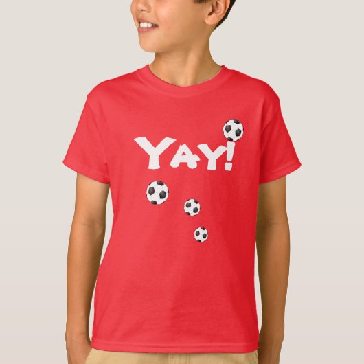 イェサッカーボールファンキーTシャツ Tシャツ (正面)