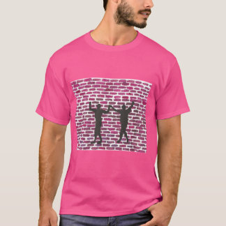 イェシャヤ・ダンクによるブラックマジック・ホリホックの木製ウォールアート Tシャツ