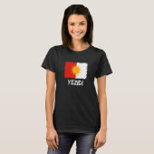 イェジディの旗 エジディ Tシャツ (正面フル)