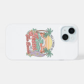 イェスとビーチ iPhone 15 カー 15ケース (裏面横)
