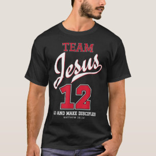 イェスと野球チーム イエス キリスト Tシャツ_3 Tシャツ