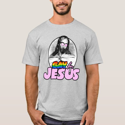 イェスのためにゲイ Tシャツ (正面)