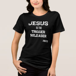 イェスはトリガーリリーサー 聖書 聖句 信仰 トライブレンドＴシャツ