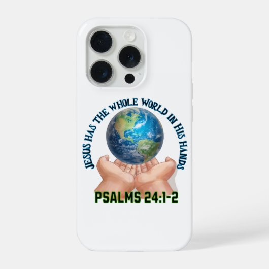 イェスは世界を手の中に Phone Case iPhoneケース (裏面)