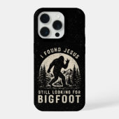 イェスを見つけたけどまだビッグフットサスカッチを探している iPhoneケース (裏面)