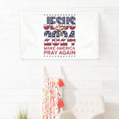 イェスス 2024 アメリカに再び祈りを 横断幕 (インサイチュ)