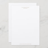 イェスフアイエスキリスト教会のレターヘッド サンキューカード (正面/裏面)