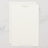 イェスフアイエスキリスト教会のレターヘッド 便箋 (正面/裏面)