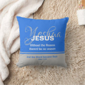 イェスフアイエズス理由シーズンクリスマス クッション (ブランケット)