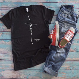 イェスフアクロス救世主の信者トラヘブル トライブレンドTシャツ