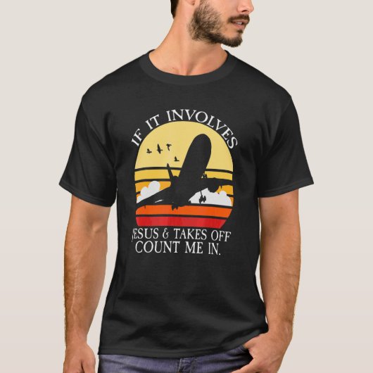 イェス様が絡んで飛び立つなら私もカウントイン 3 Tシャツ (正面)