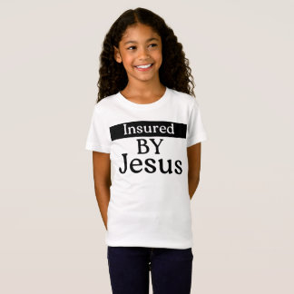 イェス様の保険で守られる キリスト教の信仰 恐怖を超越した祈り Tシャツ