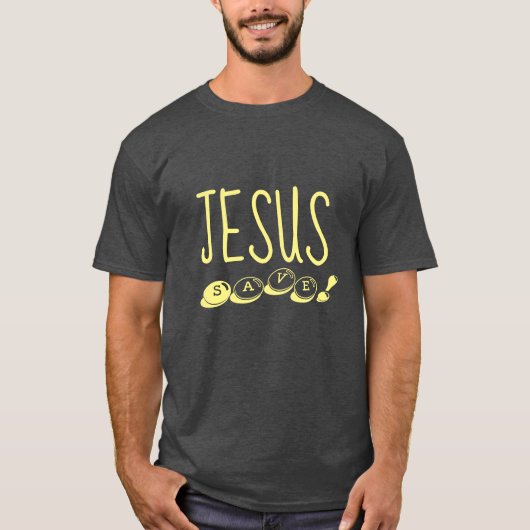 イェス様救いたまえ！ Tシャツ (正面)