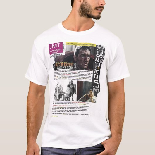 イェス・キリストは黒人のメシア Men's Basic T-Shirt Tシャツ (正面)