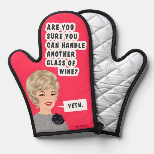 イェス!!!! 鍋つかみ (正面/裏面)