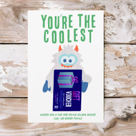 イェティお洒落ホリデーコーチギフトカードホルダー シーズンカード