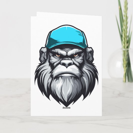 イェティか否かそれはあなたの誕生日だ カード (裏面)