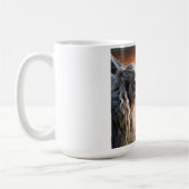 イェティとユキヒョウ コーヒーマグカップ (左)