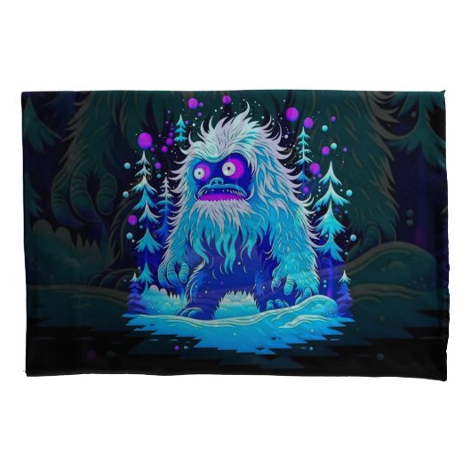 イェティウィンターワンダーランド 枕カバー (正面)