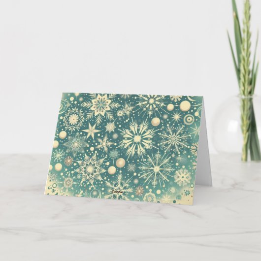 イェティホリデイ カード (裏面)