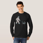 イェティ歩くチンチラ暗号動物学ペット Tシャツ (正面フル)