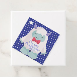 イェティ祝トボーイズアボミナブル雪だるま誕生日 フェイバータグ